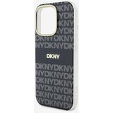 Dkny PC/TPU Repeat Pattern Tonal Stripe Magsafe Zadní Kryt pro iPhone 16 Pro Max Black Ovitek za telefon Vijolična | Shoptok.si