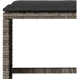  6-dijelni set vrtnih sofa od poliratana s jastucima sivi | shoptok.hr