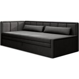ELTAP Temno siva raztegljiva/s prostorom za shranjevanje sedežna garnitura iz šenilje 214 cm Fulgeo – | Shoptok.si