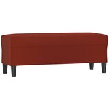  Klupa crvena boja vina 100 x 35 x 41 cm od umjetne kože | Eponuda.ba