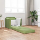 Krevet na razvlačenje Svijetlo zelena 74 x 77 x 81 cm Baršun | Eponuda.ba
