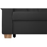MID.YOU ZOFA S POSTELJNO FUNKCIJO, antracit tekstil | Shoptok.si