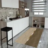 Staza za kuhinju 60x140cm -Zlatna linija braon, KG-040