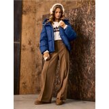 Sinsay Elegantne wide leg hlače s ukrasnim šavovima | shoptok.hr