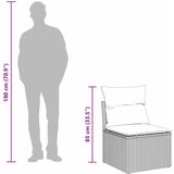  Set sofe 3 kom. Crna poliratan | shoptok.hr
