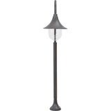vidaXL vrtna stupna svjetiljka od aluminija E27 120 cm brončana | shoptok.hr