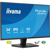 Iiyama ProLite X2491H-B1 computer monitor 60.5 cm (23.8) 1920 x 1080 pixels Full HD LCD Black | shoptok.hr