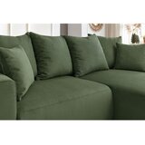 Bobochic Paris Zelena baršunasti kutna garnitura Enjoy – | shoptok.hr