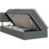  Krevet s madracem i skladištem Tamnosiva 90 x 200 cm Baršun - Tamnosiva 90 x 200 cm Dizajn linija | shoptok.hr