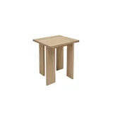 Pomoćni stol od punog hrasta 40x40 cm Oy –