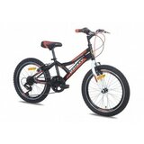  dečiji bicikl casper 200 20in 6 crna-crvena mat Cene