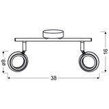 Lesnina XXXL LED-REFLEKTOR Aurelion 640 lm 3000 K | Shoptok.si