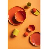 ONA Zelena/oranžna skodelica iz kamenine 130 ml Duo – | Shoptok.si