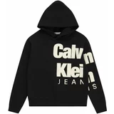 Calvin Klein Jeans Sweater majica boja pijeska / crna