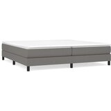  Krevet s oprugama i madracem tamnosivi 200 x 200 cm od tkanine | shoptok.hr