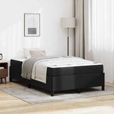 vidaXL Okvir kreveta s madracem Crna 120 x 200 cm | shoptok.hr