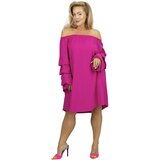 Pri Spanish midi dress with buffet ruffles on sleeves BELLA | shoptok.hr