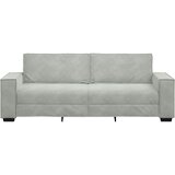  Trosjed Sofa Svijetlosiva 220x78x84 cm Baršun | Shoptok.si