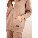 Polski Women's cotton set with a hood and zipper fango | Shoptok.si