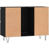 Kupaonski ormarić crni 80 x 33 x 60 cm od konstruiranog drva | shoptok.hr