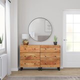 The Living Store Komoda 2 kosa 60x33x75 cm trden akacijev les - Komoda, (21662810) | Shoptok.si