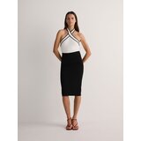 Reserved oprijeto midi krilo - črna | Shoptok.si