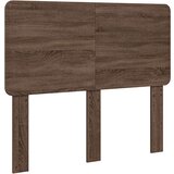  Uzglavlje s uzglavljem Smeđi hrast 135 cm Konstruirano drvo | shoptok.hr