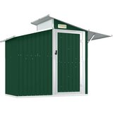  Vrtno spremište zeleno 270x130x208,5 cm od pocinčanog čelika | shoptok.hr