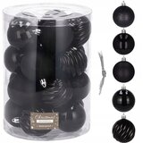 springos SET KROGLIC ZA BOŽIČNO JELKO SIVA, NEzlomljiva, 20 kom, (21637971) | Shoptok.si