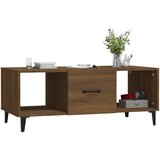  Stolić za kavu boja smeđeg hrasta 102x50x40cm konstruirano drvo | shoptok.hr