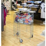 Kongamek Mrežast voziček, šesterokoten, VxŠxG 900 x 700 x 700 mm, galvansko pocinkana izvedba | Shoptok.si