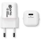 Prio Stenski polnilec GaN Power 30W PD (USB C) bel | Shoptok.si