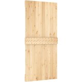  Klizna vrata s priborom za montažu 95 x 210 cm masivna borovina | shoptok.hr