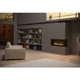 InFire - Ugaoni BIO kamin 45x120 cm 3kW crni | Eponuda.com