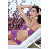 Trendyol Bikini Set - Purple - Plain Cene
