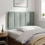 vidaXL Jastuk za uzglavlje svjetlosivi 90 cm baršunasti | shoptok.hr