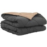  Ljetni pokrivač Antracit i taupe 220 x 155 cm Mikrovlakna | shoptok.hr