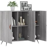  Komoda boja hrasta sonome 90 x 34 x 80 cm konstruirano drvo | shoptok.hr