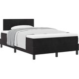 Krevet s opruga kutije s uzglavljem Crna 120 x 190 cm Baršun | Eponuda.com