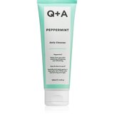 Q+A peppermint daily cleanser nježni gel za čišćenje s uljem mente za svakodnevnu uporabu 125 ml za žene | shoptok.hr