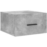 vidaXL Stenska nočna omarica betonsko siva 35x35x20 cm | Shoptok.si