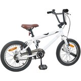 VidaXL BMX Kolo 16 Palcev za 5-8 let Bela - - Bela - 15.54 - 117 x 60 x 80 cm - 2025--v1 Slike
