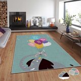 Conceptum Hypnose Tepih sa novogodišnjim motivima Asr-Crpt-18, Pravougaoni, 140 x 220 cm, Šareni | Eponuda.ba