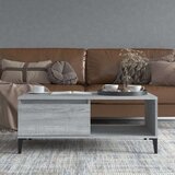  Stolić za kavu boja sivog hrasta 90x50x36 5cm konstruirano drvo | shoptok.hr