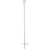 vidaXL Sidra za tlo 4 kom 10 x 60 cm od pocinčanog metala | shoptok.hr