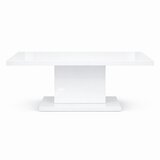 GENERIK Klubska mizica Atina – White/White HG (Lacquered top), (5000486148) Cene