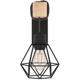 Eglo Crna/u prirodnoj boji zidna lampa TOWNSHEND 5 – Cijene