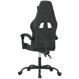  Okretna igraća stolica crna od umjetne kože | shoptok.hr