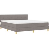  postelja Box Spring z vzmetnico Taupe 180x200 cm Tkanina, (22081028) | Shoptok.si