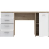 XORA PISALNA MIZA kovina, umetna masa, leseni material hrast sonoma | Shoptok.si